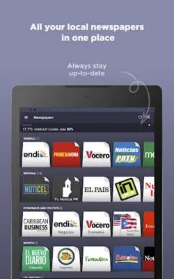 Periódicos Puertorriqueños android App screenshot 2