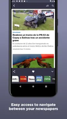 Periódicos Puertorriqueños android App screenshot 6